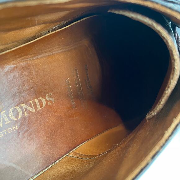 allen Edmonds brown leather oxfords main image 8